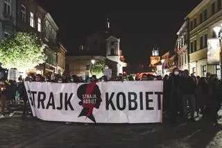 Protest Strajku Kobiet