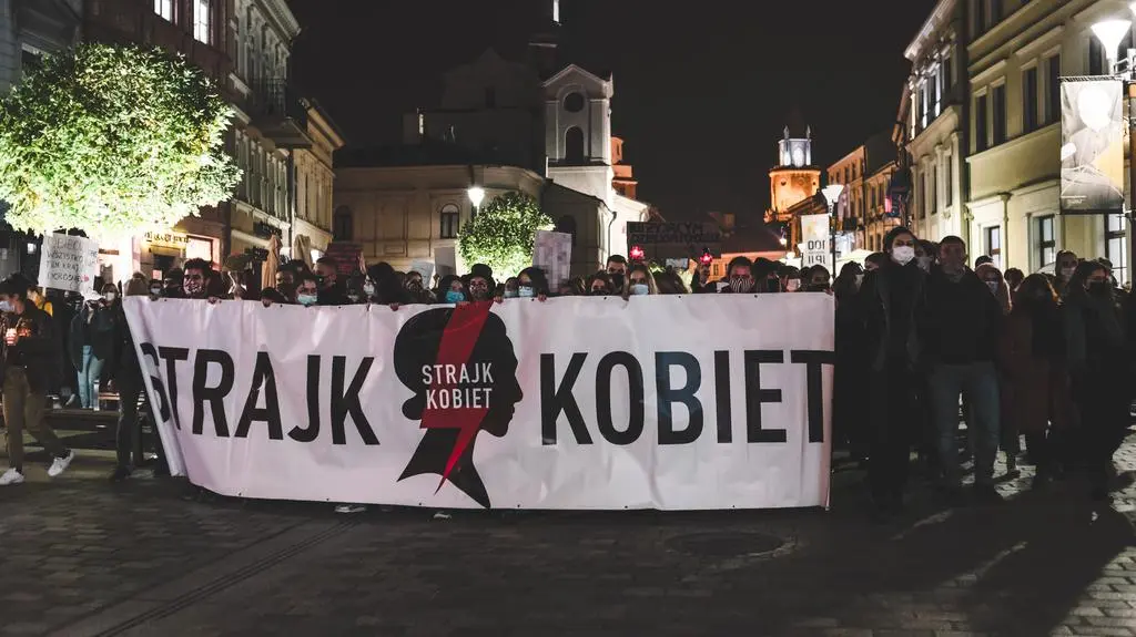 Protest Strajku Kobiet
