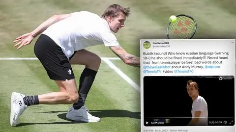 Skandaliczne zachowanie tenisisty. Sędzia tylko się przyglądał