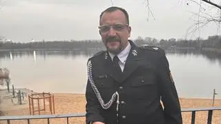 Radny Dawid Durał jest strażakiem ochotnikiem