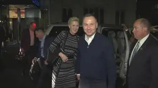 Para prezydencka rozpoczęła pięciodniową wizytę w USA