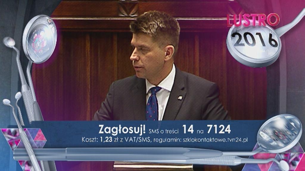 Ryszard Petru, SMS nr 7124 o treści 14 (koszt 1,23 z VAT)