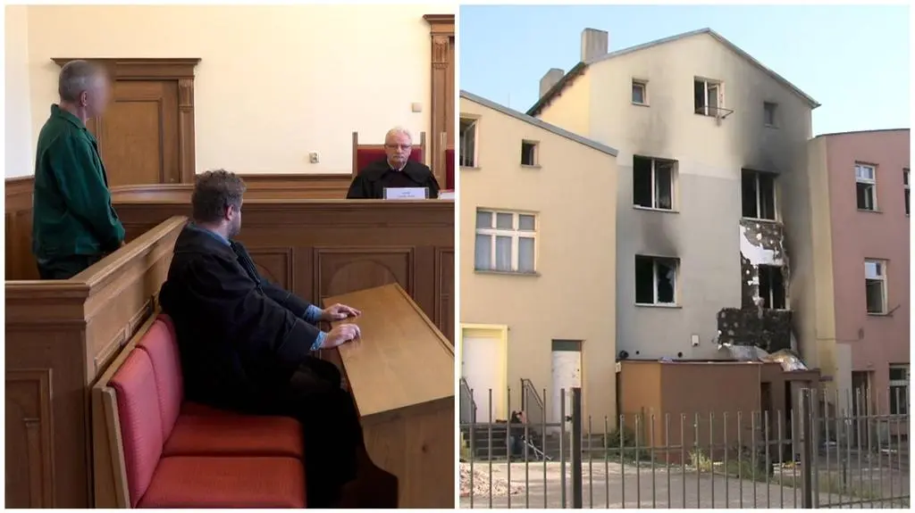 Rozpoczął się proces w sprawie podpalenia kamienicy w Tczewie