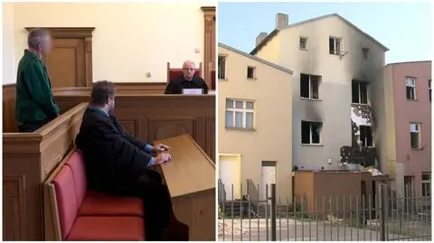 Rozpoczął się proces w sprawie podpalenia kamienicy w Tczewie