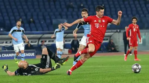 Bayern zabawił się z Lazio. Kolejne trafienie Lewandowskiego w Lidze Mistrzów