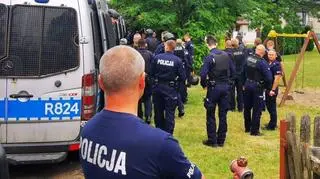 W akcji biorą udział policjanci z kilku województw