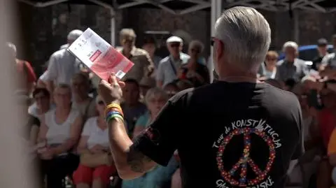 Jeździ po całej Polsce, bo zamienił pieczenie chleba na misję. "Wystarczy nie być obojętnym i to już jest odwaga"