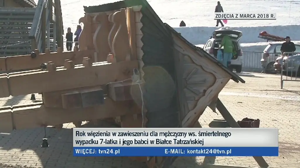 Konstrukcja przygniotła 7-latka i jego babcię