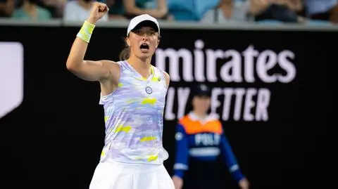 Świątek śrubuje fantastyczną serię w Wielkim Szlemie