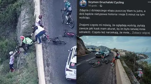 Kolarz spadł w przepaść, pomógł mu polski fotograf. "Chłopak dostał nowe życie"