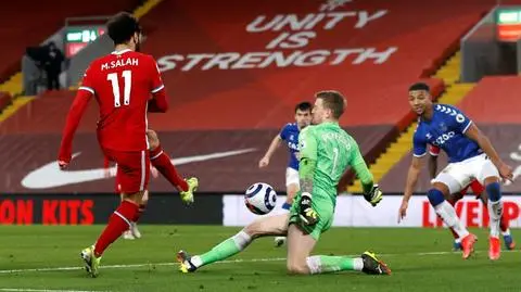 Czekali na ten wieczór 21 lat. Everton ograł Liverpool