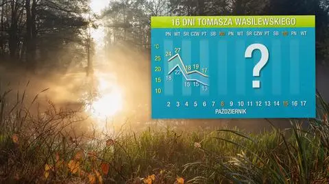 Pogoda na 16 dni: wpadniemy w jesienne turbulencje