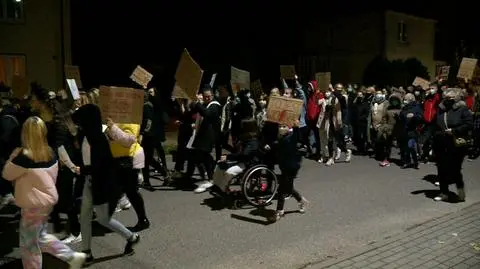 Protest w Czarnej Białostockiej