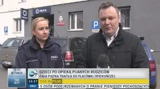 Pijani rodzice opiekowali się piątką dzieci