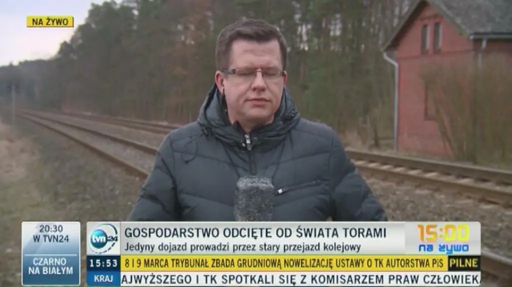 Przejazd jest, a drogi nie ma 