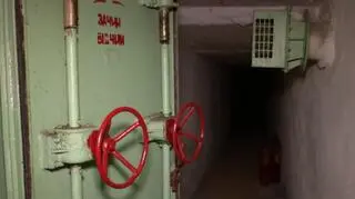 Wejście do kijowskiego schronu 
