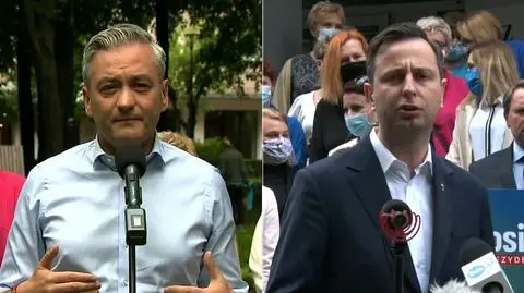 "Uratujemy porodówkę". Biedroń i Kosiniak-Kamysz jednym głosem w Kraśniku 