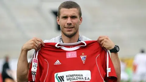 To się dzieje naprawdę. Podolski zagra w Górniku Zabrze