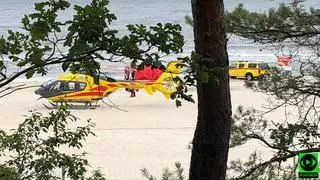 Do zdarzenia doszło na plaży w Międzyzdrojach