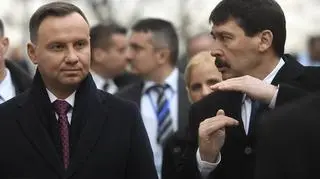 Spotkanie prezydentów Polski i Węgier w Budapeszcie