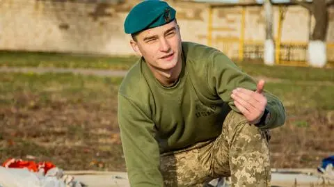 Był ciężko ranny po ostrzale, przeżył rosyjską niewolę. Hlib chce jak najszybciej wrócić na front