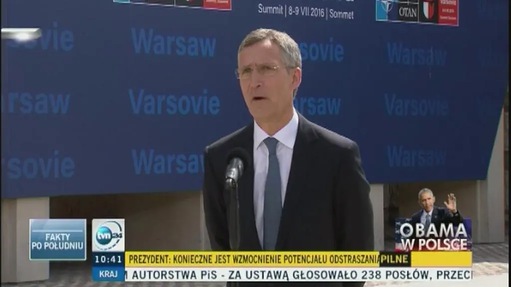 Stoltenberg: przystosowujemy Sojusz do nowych zagrożeń i nowych wyzwań