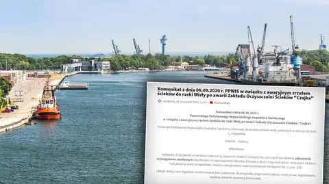 Pomorski sanepid opublikował dane dotyczące jakości wody, która wpada z Wisły do Zatoki Gdańskiej