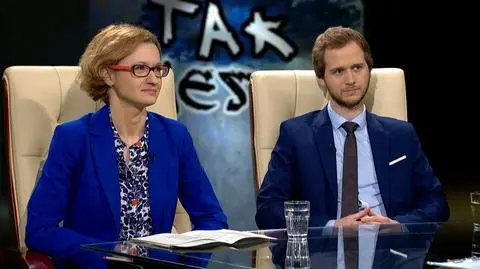 Alicja Defratyka i Jakub Sawulski w "Tak Jest"