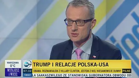 Magierowski: Trump jest epwnego rodzaju enigmą