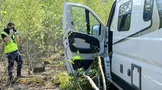 Jeden z porzuconych busów