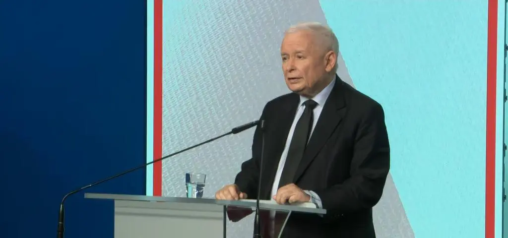 Kaczyński o sytuacji w PiS. Oglądaj na żywo