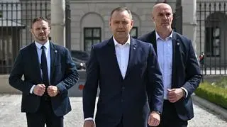 Incydent przed Pałacem Prezydenckim. Zatrzymali mężczyznę