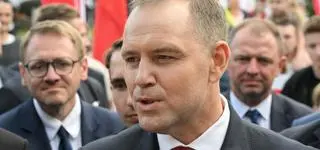 Nawrocki pytany o konflikt w PiS. "To jest moje zadanie?"