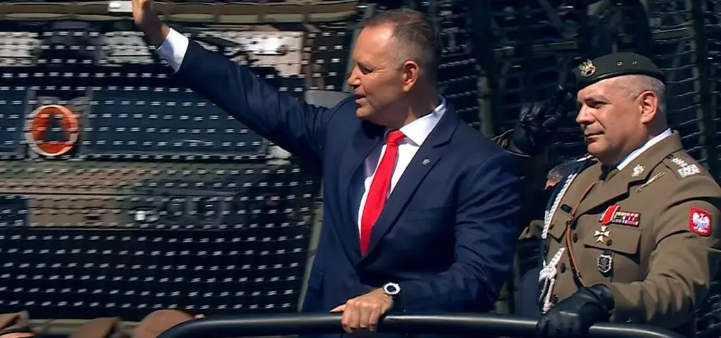 Święto Ukrainy, prezydent milczy. "Siła to nie tylko siła mięśni"