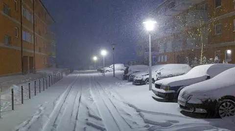 Intensywne opady śniegu