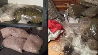 Funkcjonariusze zabezpieczyli 12,5 kg amfetaminy, 40 kg dopalaczy, 3 kg marihuany oraz 40 tysięcy tabletek o właściwościach odurzających