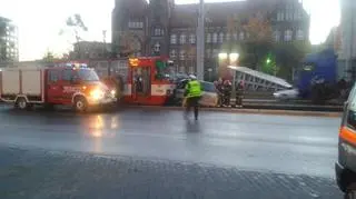 Na miejscu pracowały dwa zastępy Straży Pożarnej 