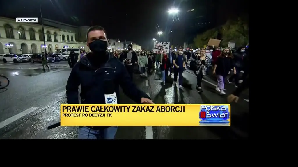 warszawa  frag z rozmową