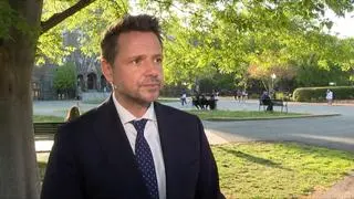 Rafał Trzaskowski podczas wizyty w Stanach Zjednoczonych