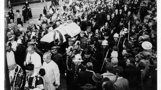 Korfantego pochowano 20 sierpnia 1939 roku w Katowicach 