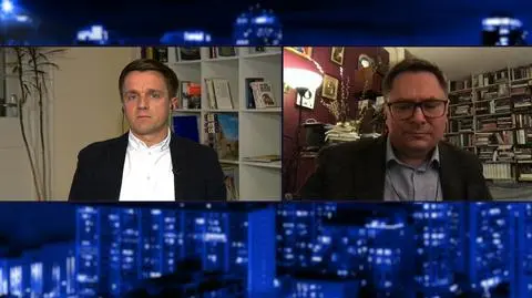 Leszek Jażdżewski i Tomasz Terlikowski w "Kropce nad i" TVN24
