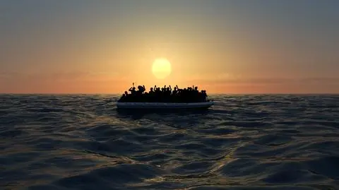 Migranci na Morzu Śródziemnym (zdjęcie ilustracyjne)