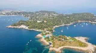 Antibes z lotu ptaka