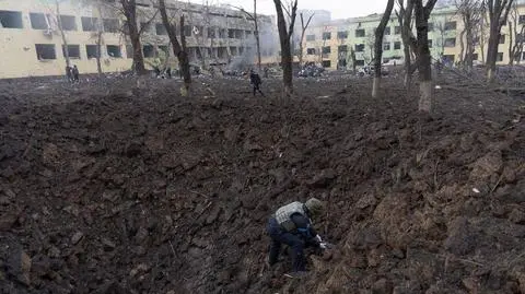 Szpital położniczy w Mariupolu (09.03.2022)