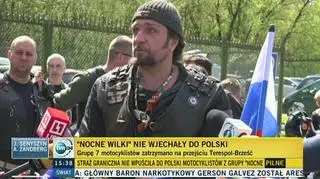 "Nocne wilki" zatrzymano na przejściu granicznym Terespol-Brześć