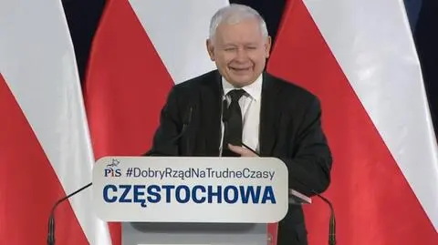 Jarosław Kaczyński w Częstochowie