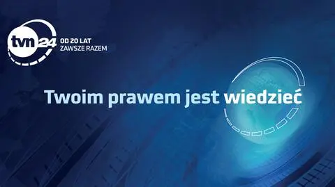"Twoim prawem jest wiedzieć" to hasło drugiej odsłony kampanii z okazji 20-lecia kanału TVN24