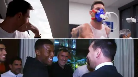 Kulisy pierwszego dnia Messiego w nowym klubie