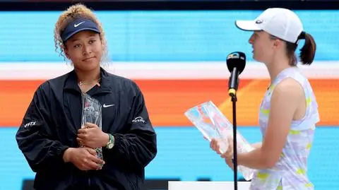 Naomi Osaka i Iga Świątek