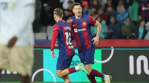 Lewandowski odwrócił losy meczu. Pierwszy hat-trick dla Barcelony